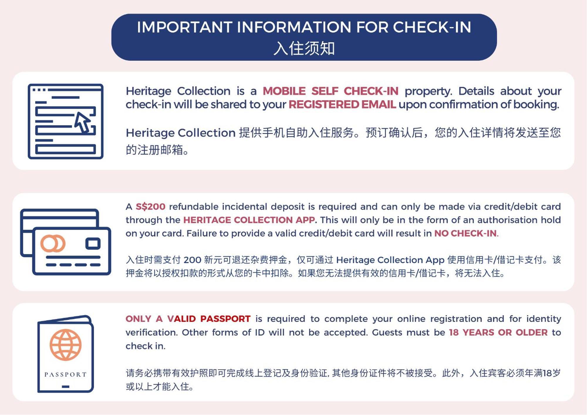 Heritage Collection On Boat Quay - Quayside Wing - Mobile App Check-in 3*